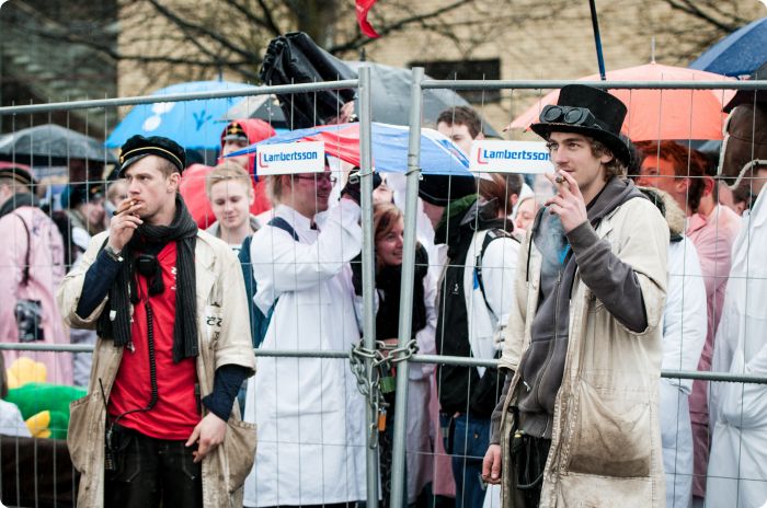 Cortègen: Byggdag 1