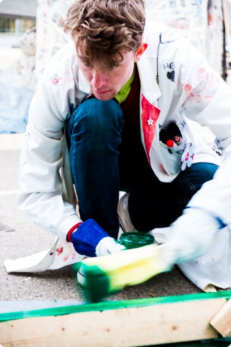 Cortègen: Byggdag 6