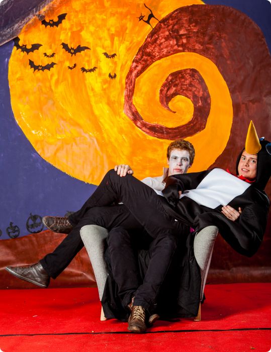 Halloweenkalaset: Studio