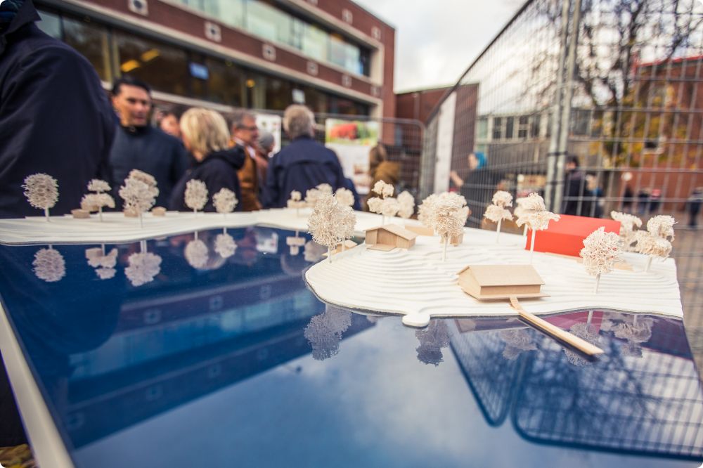 Första spadtaget Kårhus på landet