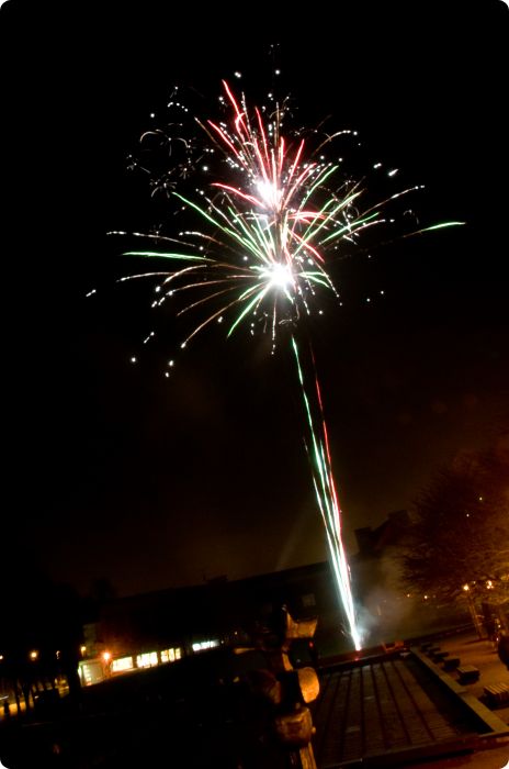 Pyrots provskjutning