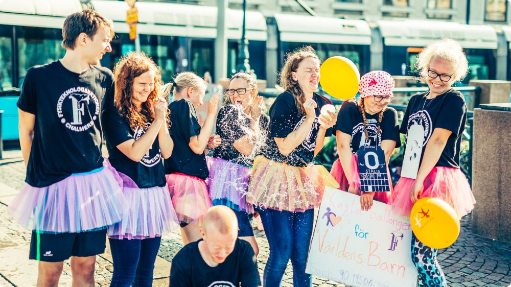 Mottagningskampen: Insamlingen