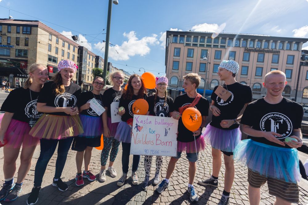 Mottagningskampen: Insamlingen