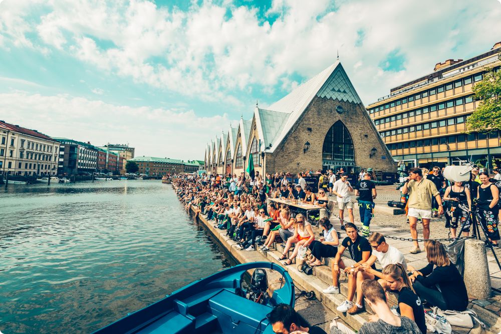 Kappseglingen mottagningen