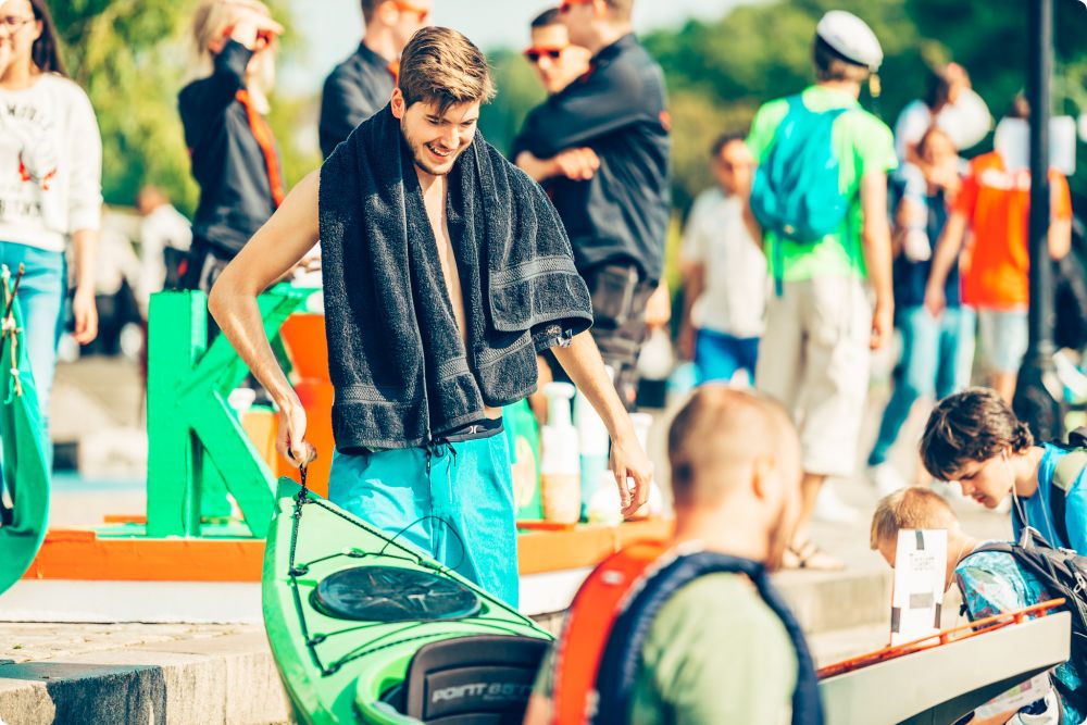 Kappseglingen mottagningen