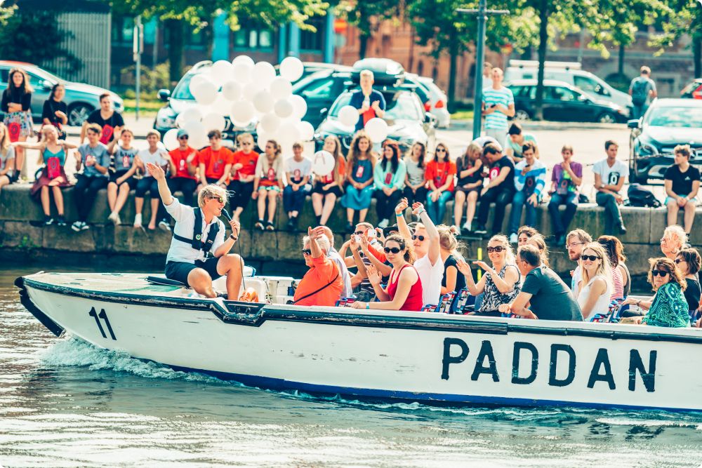 Kappseglingen mottagningen