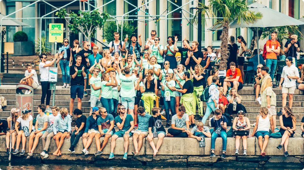 Kappseglingen mottagningen