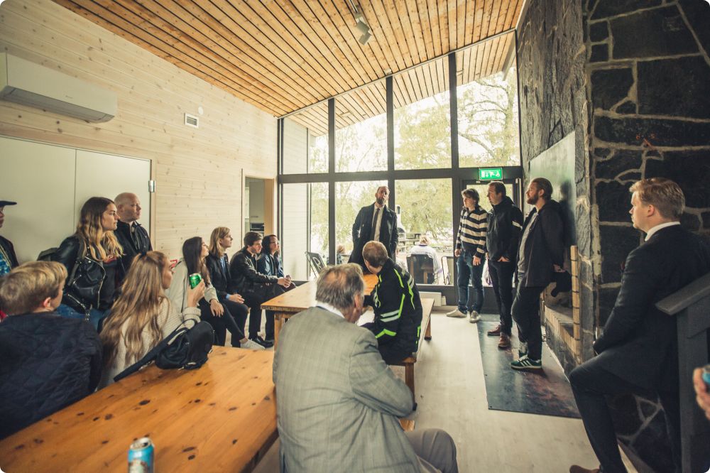 Invigning Kårhuset på Landet