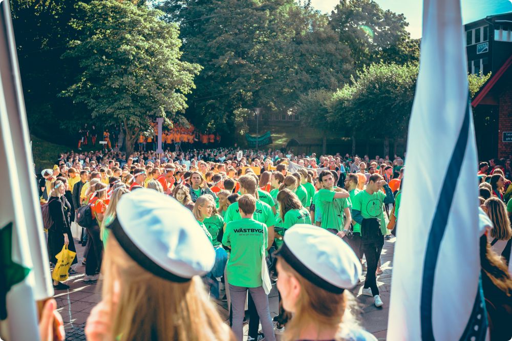 Mottagningen: Första dagen