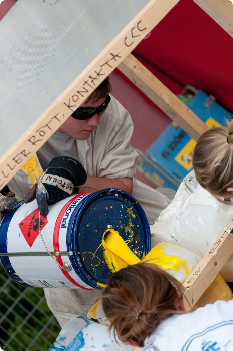 Cortègen: Byggdag 9