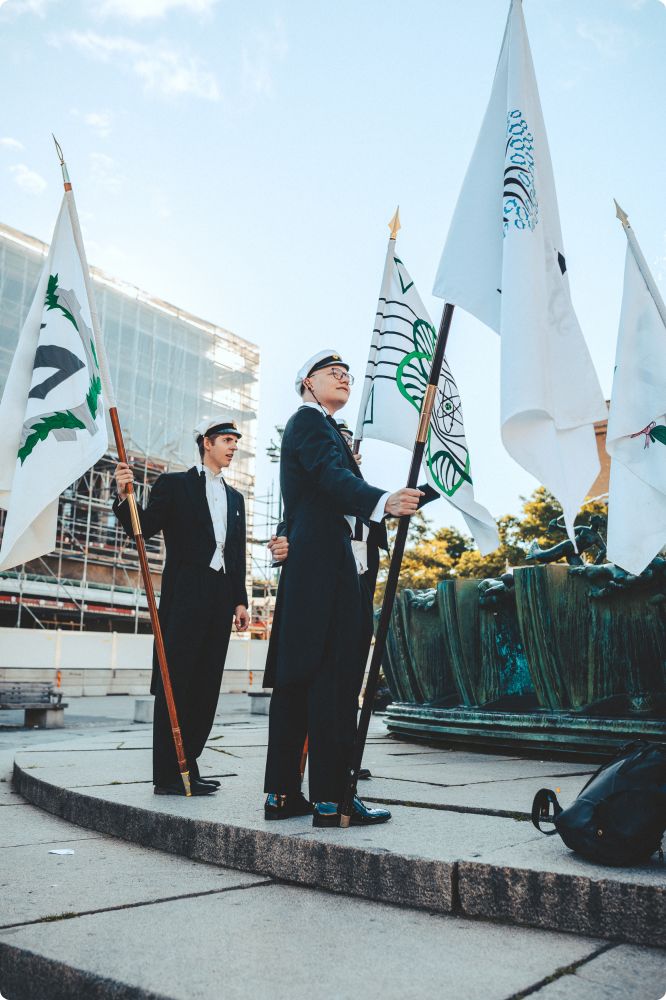 Behind the scenes - Mottagningsfilmen