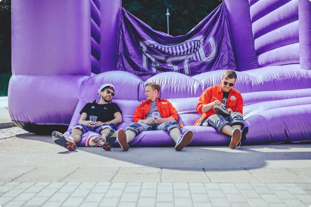 Behind the scenes - Mottagningsfilmen