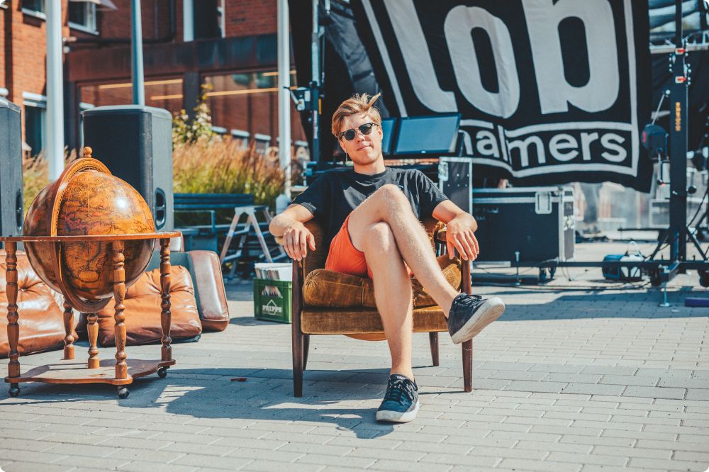 Behind the scenes - Mottagningsfilmen