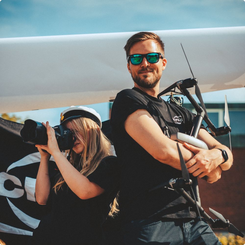 Behind the scenes - Mottagningsfilmen