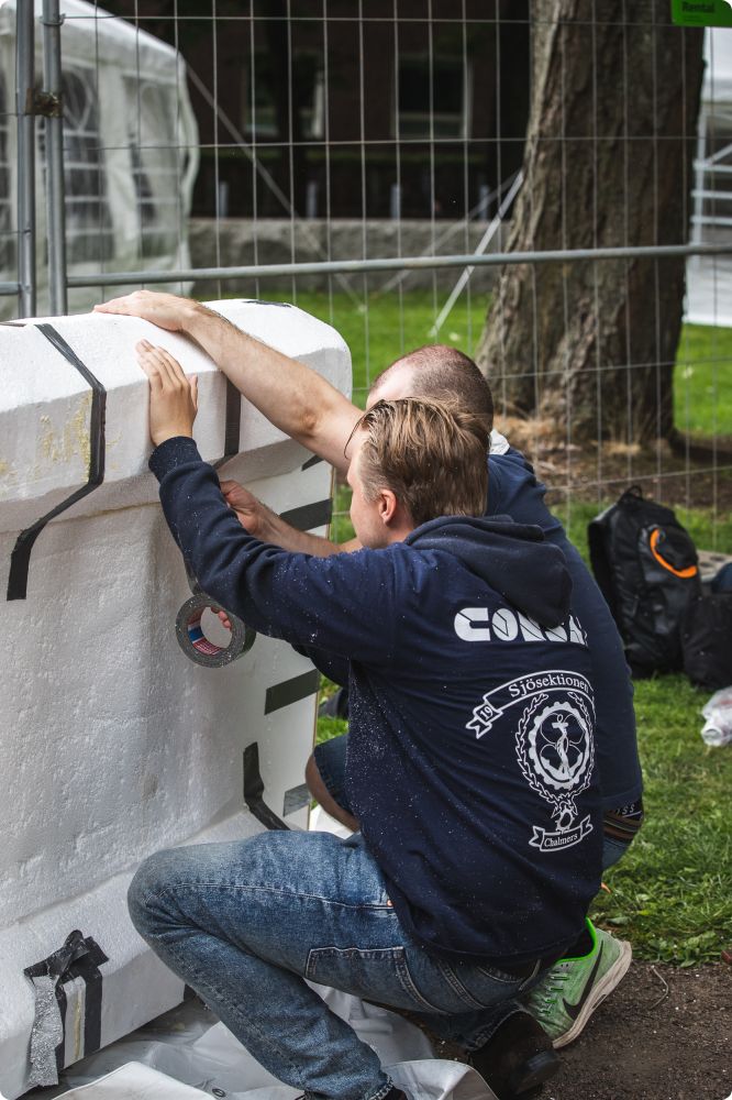 Kappflygningen byggplats