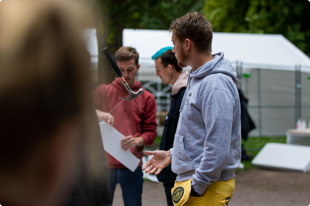 Kappflygningen byggplats