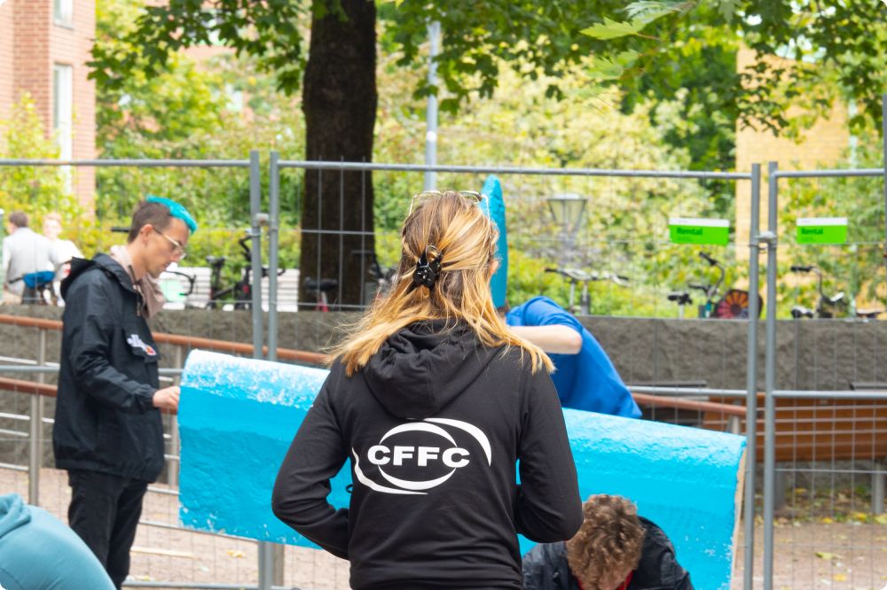 Kappflygningen byggplats