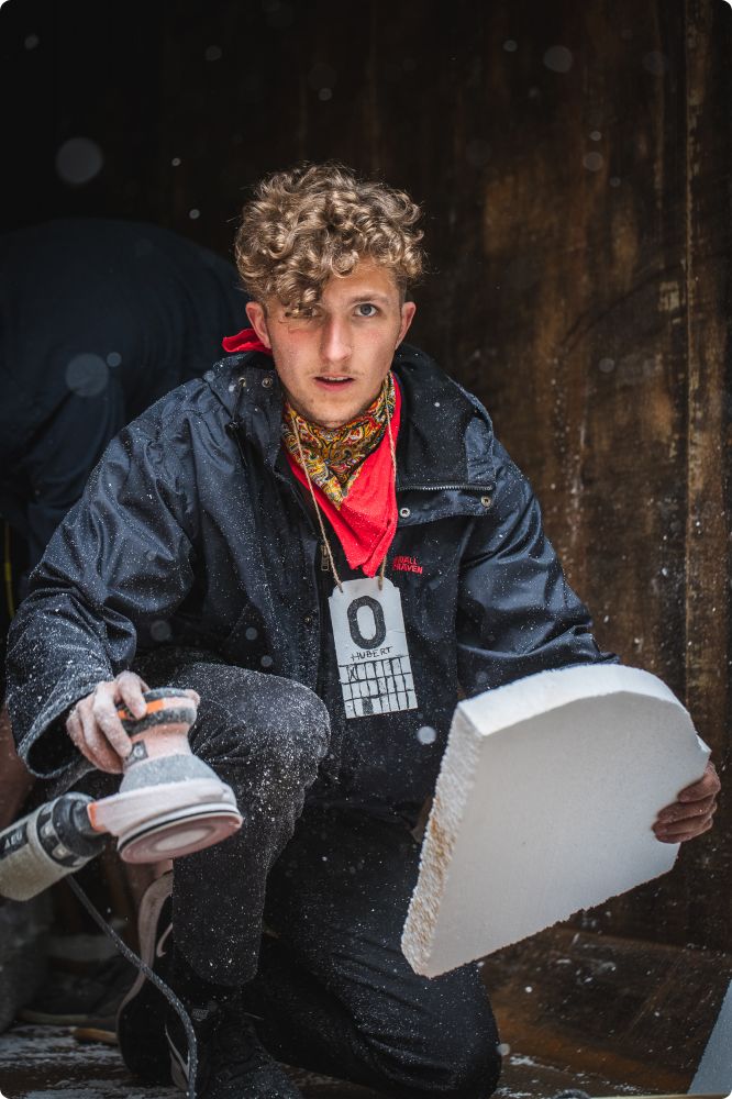 Kappflygningen byggplats