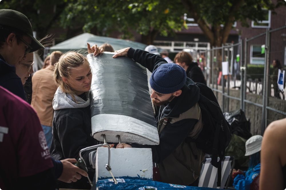 Kappflygningen byggplats