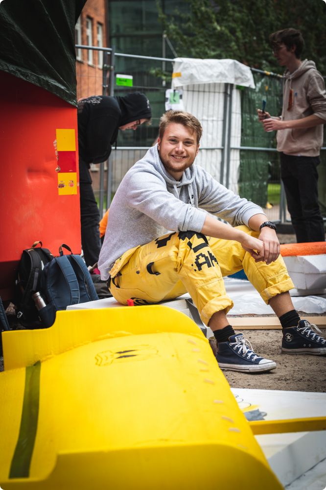 Kappflygningen byggplats