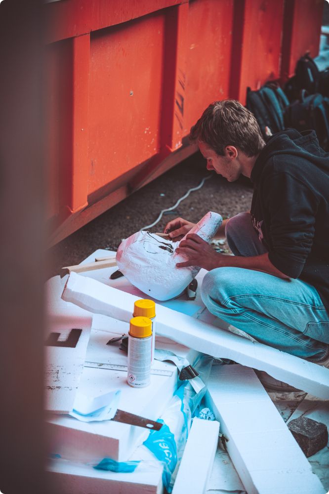 Kappflygningen byggplats