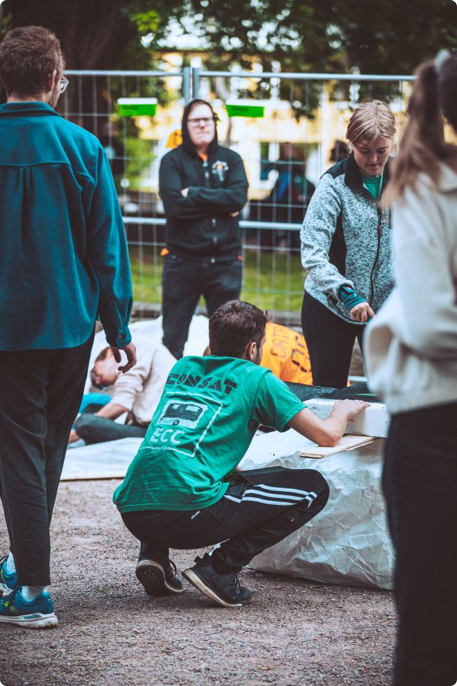 Kappflygningen byggplats