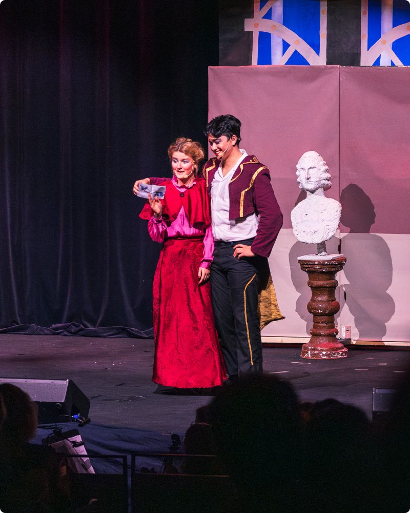 Spexetföreställning Gauss & Kalas