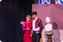 Spexetföreställning Gauss & Kalas