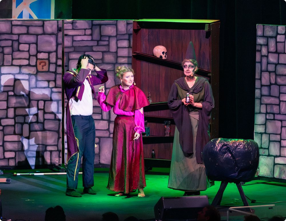 Spexetföreställning Gauss & Kalas