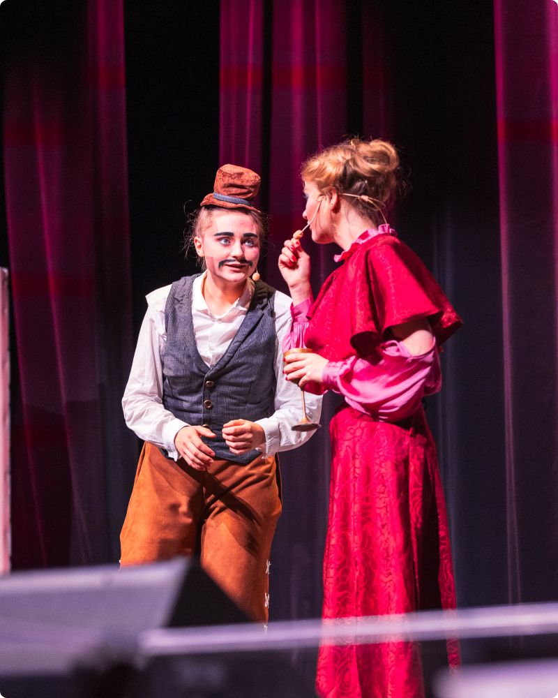 Spexetföreställning Gauss & Kalas