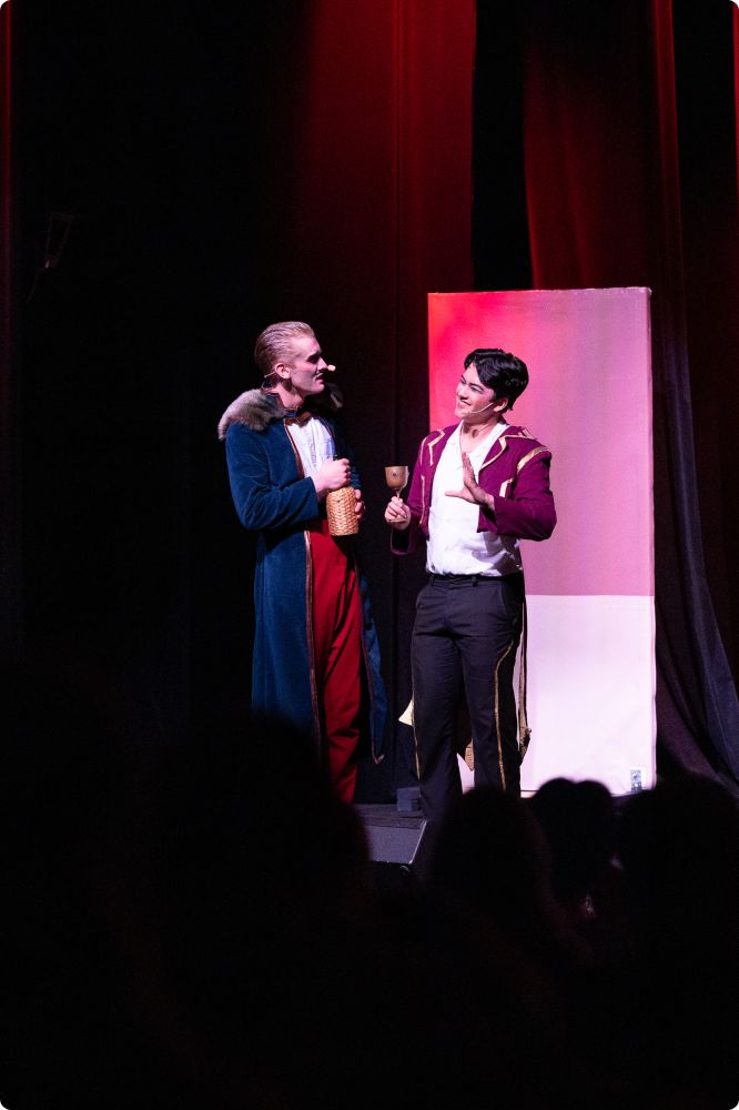 Spexetföreställning Gauss & Kalas