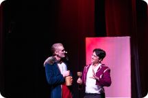 Spexetföreställning Gauss & Kalas