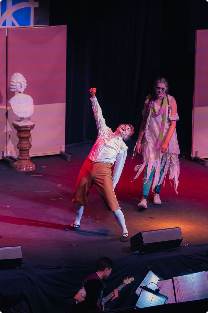 Spexetföreställning Gauss & Kalas