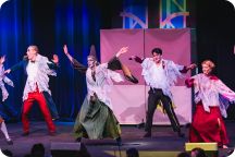 Spexetföreställning Gauss & Kalas