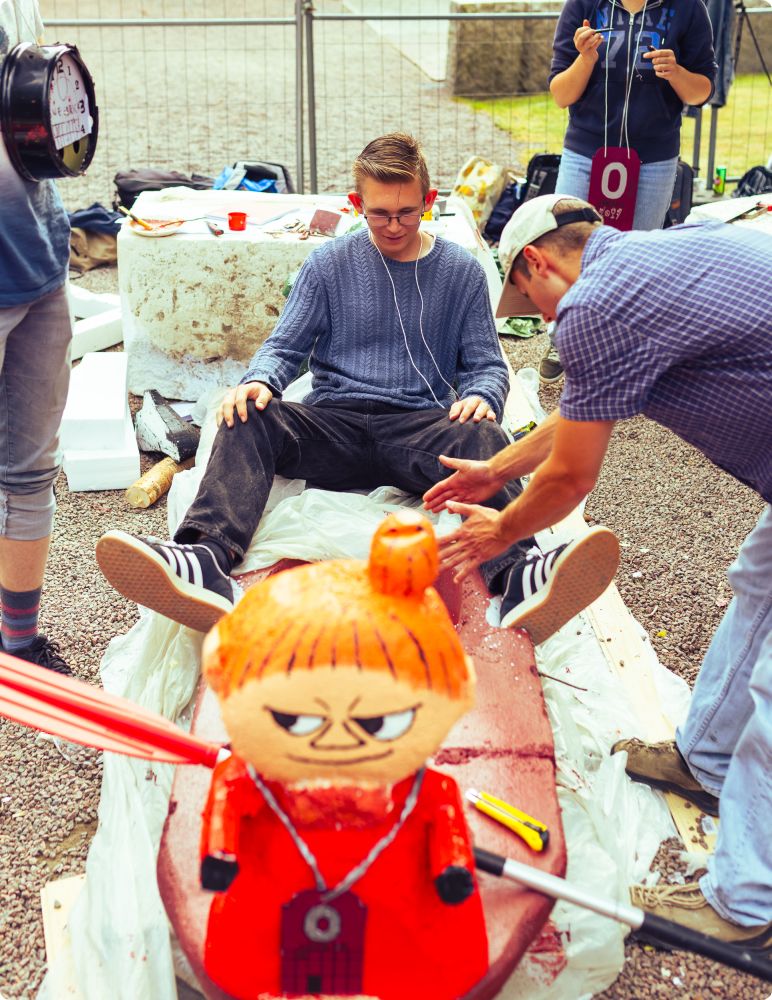 Byggplats Kappseglingen