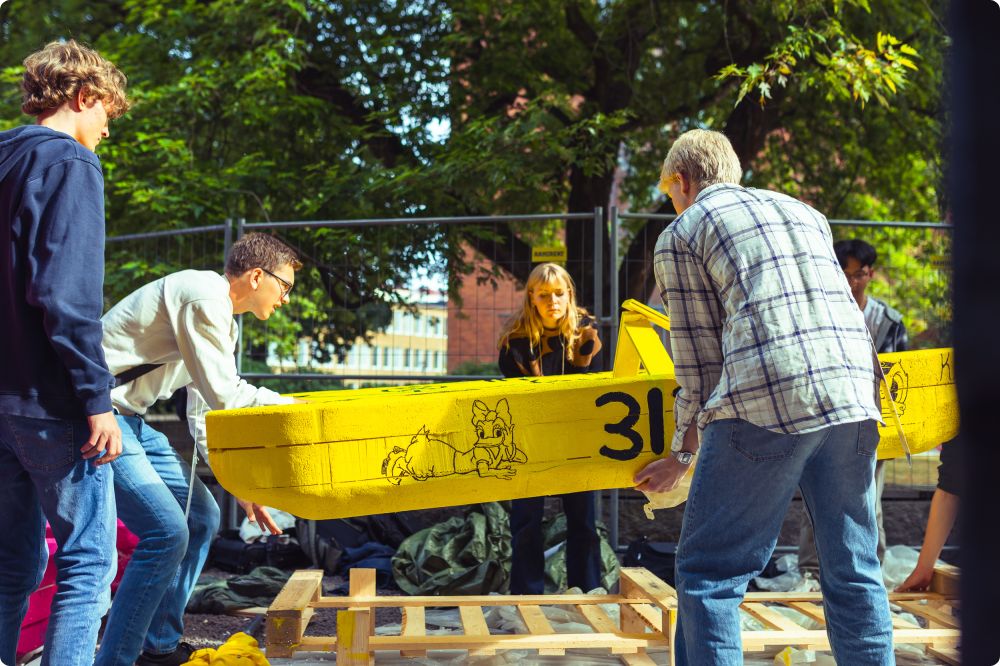 Byggplats Kappseglingen