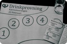 PU Drinkprovning