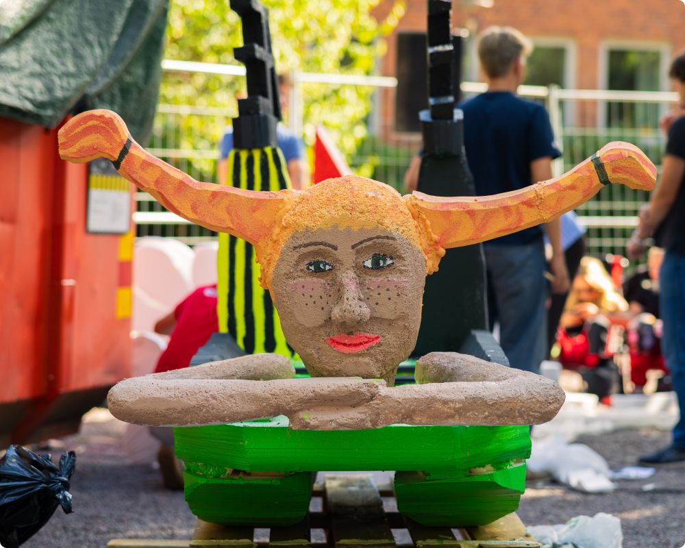 Kappseglingen Byggplatsen
